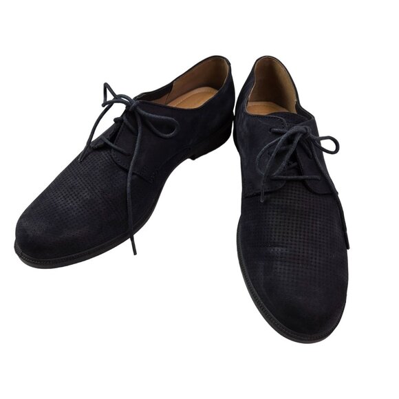 NWOT/NWOB Hotter Suede Leather Cornwall Comfort Oxford Shoes Size UK 8/US 10 - Picture 2 of 9